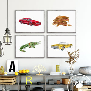 So Fresh, So Clean Outkast - Set of 4 Prints