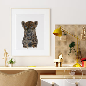Baby Black Panther Wall Decor