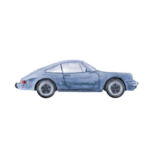 Porsche Watercolor Art
