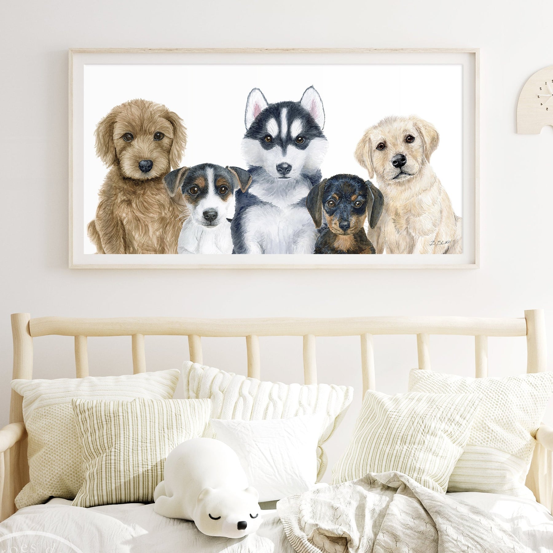 Puppy wall decor outlet