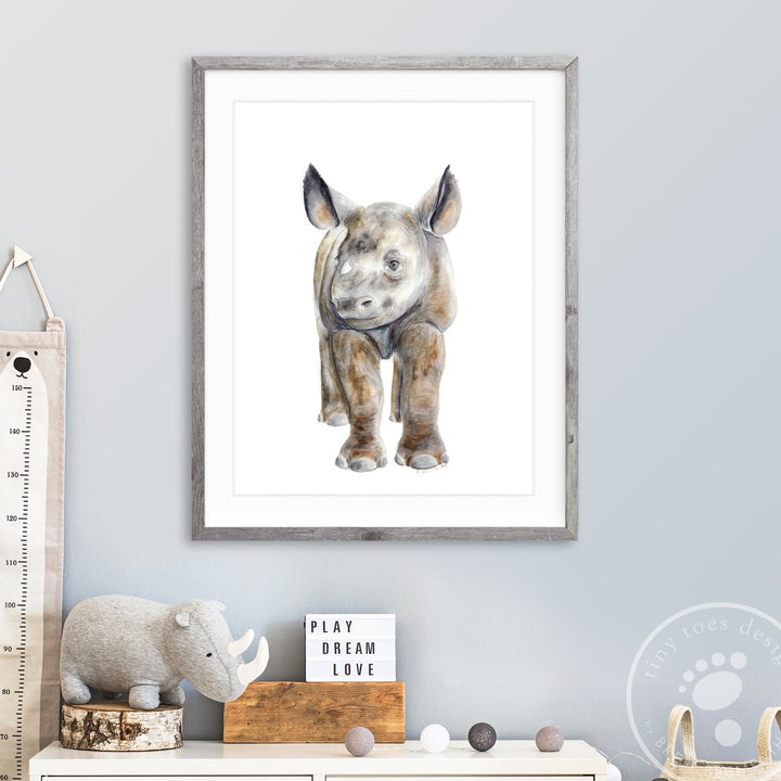 Rhino Baby Room Decor