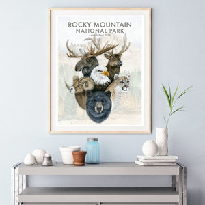 Rocky Mountain National Park Outdoors Poster