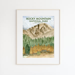 Rocky Mountain Park Poster