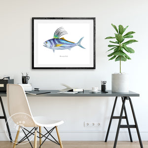 Roosterfish Painting