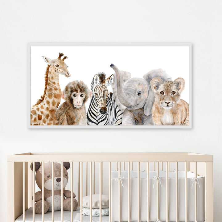 Safari Nursery Wall Art