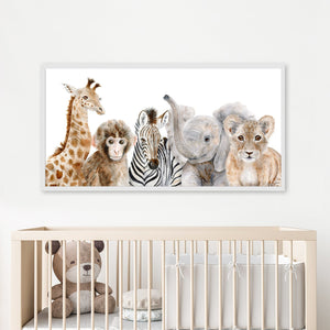 Safari Nursery Wall Art