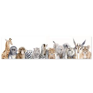 Safari Animal Nursery Decor