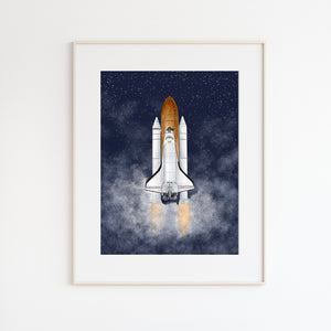 Space Shuttle Playroom Decor
