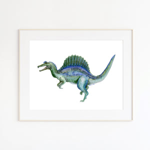 Dinosaur Spinosaurus Illustration