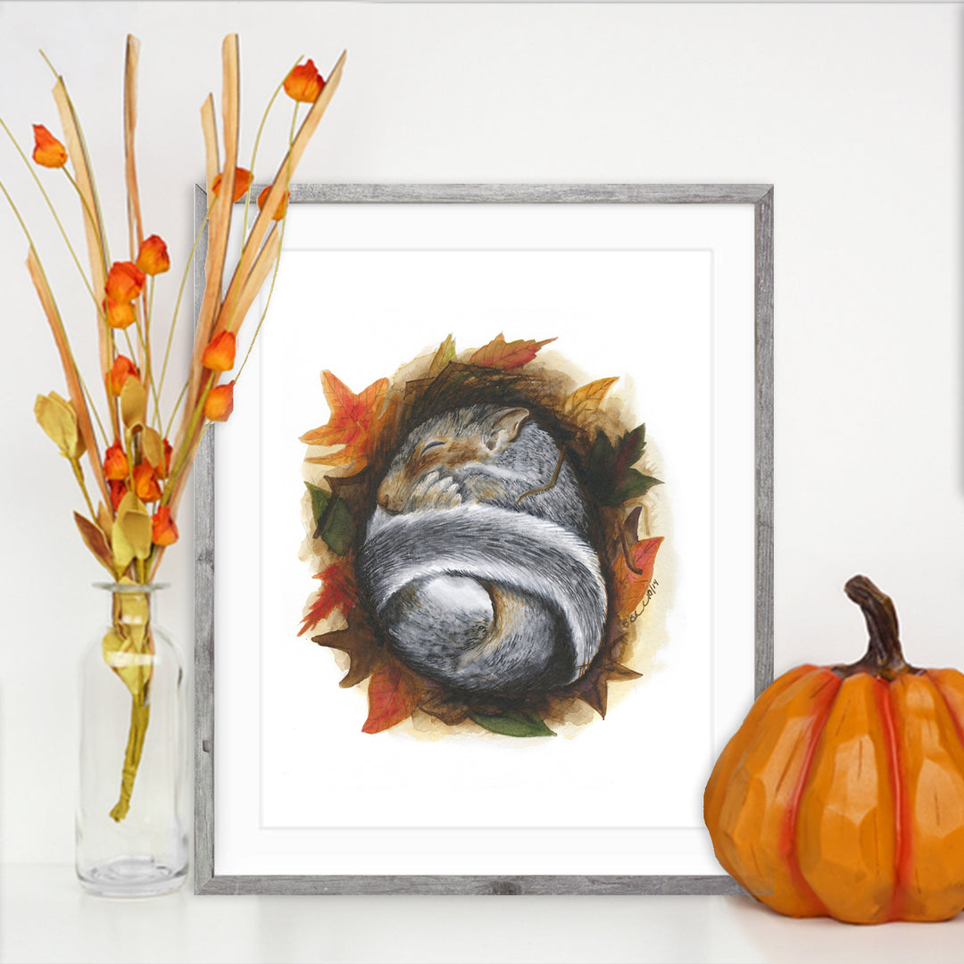 Baby Squirrel Decor