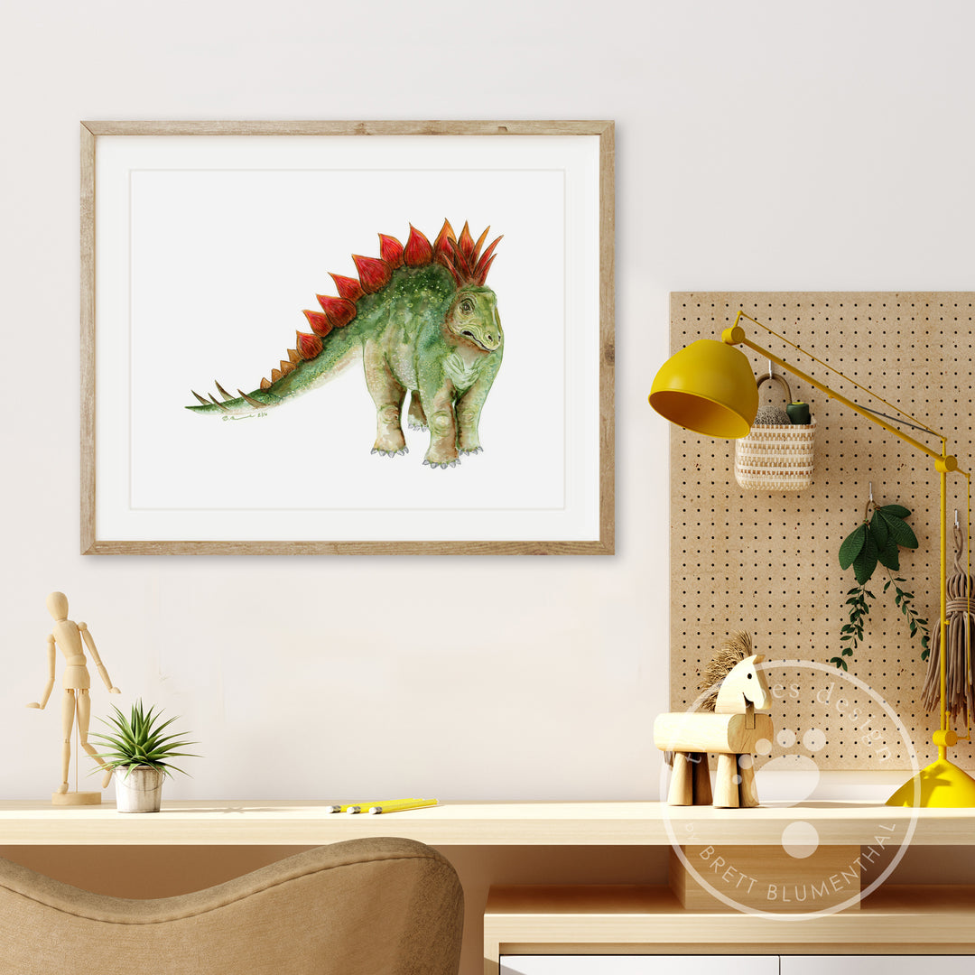 Stegosaurus Wall Art