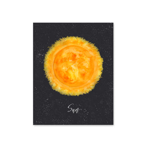 Sun Solar System Print