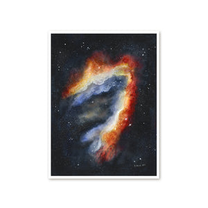 Checkmark Nebula Poster