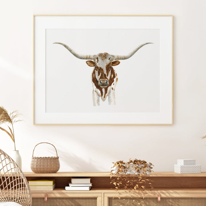 Longhorn Steer Wall Art