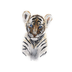 Baby Tiger Nursery Art