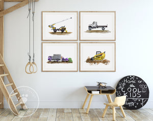 Truck Kids Wall Decor