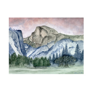 Half Dome - Yosemite National Park Poster