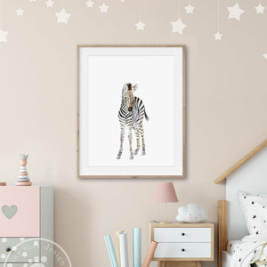 Baby Zebra Girls Room Decor
